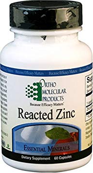 Reacted Zinc, 60 Capsules