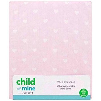 Child of Mine by Carter's Little Hearts Fitted Crib Sheet