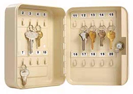 Master Lock 7131D Key Storage Cabinet, 20-Keys