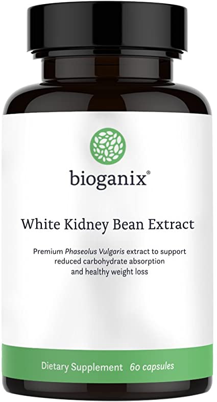 Pure White Kidney Bean Extract 1800mg Serving (60 Capsules) Best Carb and Fat Blocker & Starch Intercept Supplement for Weight Loss