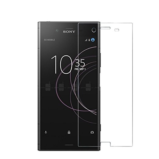 Sony Xperia XZ1 Compact Screen Protector, YIHAILU Tempered Glass Screen Protective Film HD Clear Anti Scratch Bubble-Free Shield for Xperia XZ1 Compact