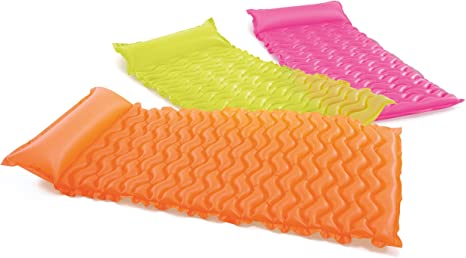 Intex Tote-n-Float Wave Mats - Air Mattress - 229 x 86 cm - Assorted Colours