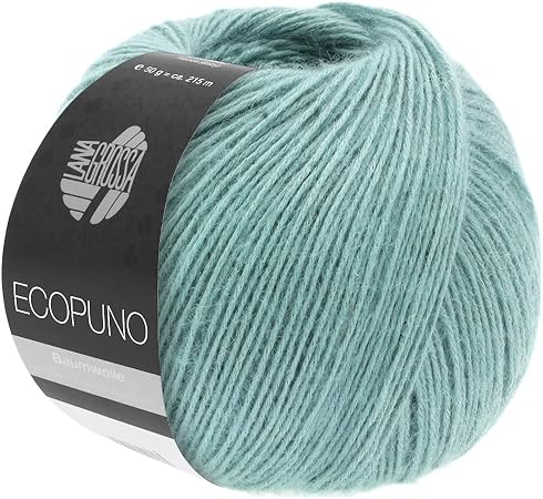 Lana Grossa Ecopuno, 44 Mint Turquoise Yarn