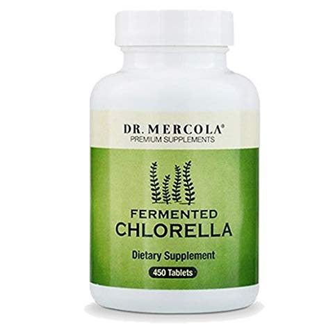 Dr. Mercola Fermented Chlorella - 450 Tablets - Near-Perfect Food With A Wide Array Of Potential Health Benefits by Dr. Mercola