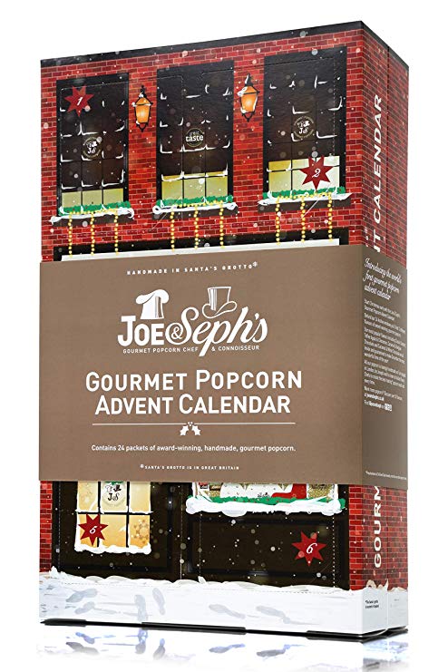 Joe & Seph's Popcorn Advent Calendar 2018 (Contains 24 x 5g bags of popcorn)