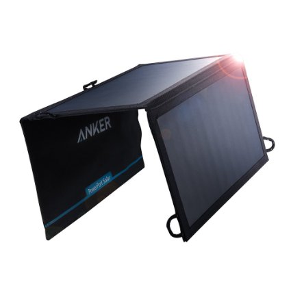 Anker PowerPort Solar Lite (15W 2-Port USB Solar Charger) for iPhone 6 / 6 Plus, iPad Air 2 / mini 3, Galaxy S6 / S6 Edge and More