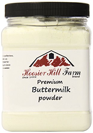 Buttermilk Powder, Hoosier Hill Farm (2 lbs) Gluten free and Hormone free. Made in USA