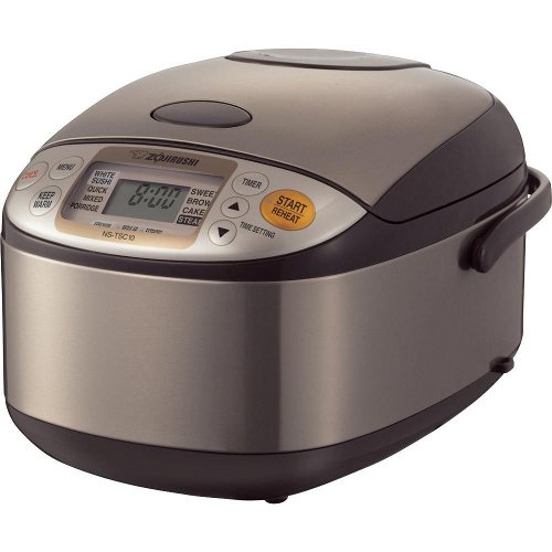 Zojirushi NS-TSC10 5-12-Cup Uncooked Micom Rice Cooker and Warmer 10-Liter