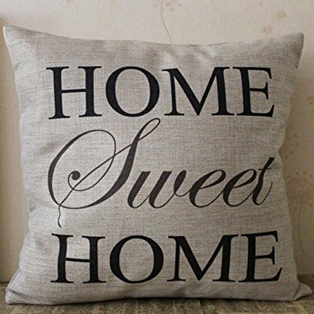 DZT1968® ''Home Sweet Home''Throw Pillow Cushion Case Cover Protector 18*18''