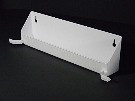REV A SHELF TIP OUT TRAY WITH STOPS 14 INCH WHITE