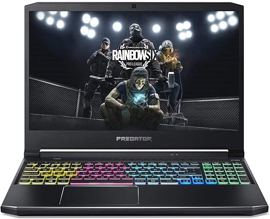 Acer Predator Helios 300 PH315-53-781R 15.6" Full HD 144Hz Gaming Notebook Computer, Intel Core i7-10750H 2.60GHz, 16GB RAM, 1TB SSD, NVIDIA GeForce RTX 2060 6GB, Windows 10 Home, Black