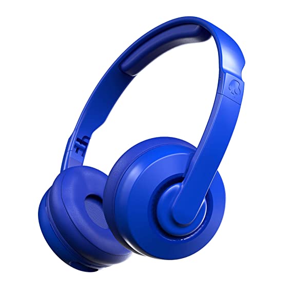 Skullcandy Cassette Wireless On-Ear Headphone with Mic (Cobalt Blue)