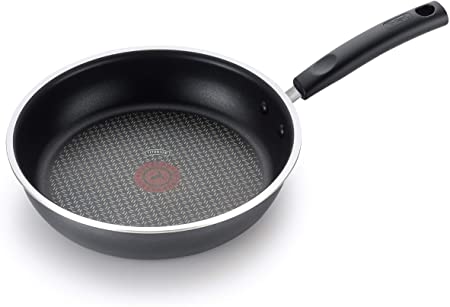 T-fal Signature Titanium Nonstick 10.5 in. Fry Pan, Grey, B06105, Inch