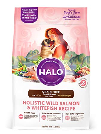 Halo Holistic Natural Dry Dog Food for Small Breed Dogs