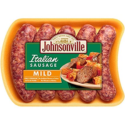 Johnsonville Mild Italian Sausage, 5 Count, 19 oz