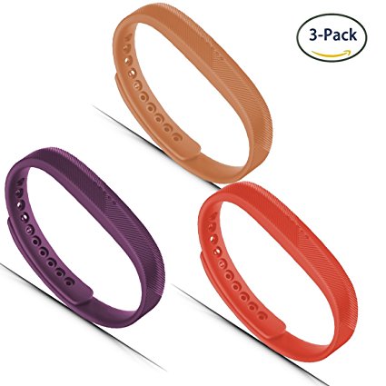 Maledan Replacement Accessories Bands for Fitbit Flex 2