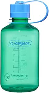 Nalgene Sustain Tritan BPA-Free Water Bottle Made with Material Derived from 50% Plastic Waste, 16 OZ, Narrow Mouth