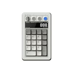 8BitDo Retro 18 Mechanical Numpad, Supports Calculator Mode, Bluetooth/2.4G/Wired Numpad for Windows and Android - M Edition