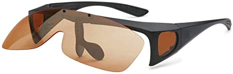 Polarized Flip up Sunglasses Fit Over Regular Glasses for Men Women