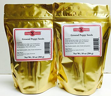 Magic Flavors Ground Poppy Seeds 20 oz (10 oz per pouch)