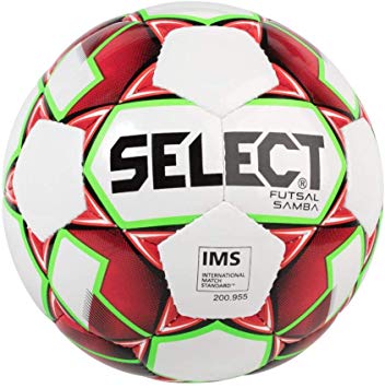 Select Futsal Samba - White/Red/Green, Senior