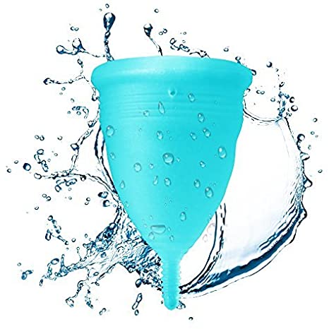 Blossom Menstrual Cup (Large, Blue)