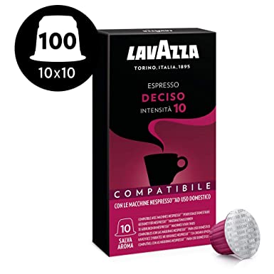 Lavazza Nespresso Capsules (Deciso, 100)