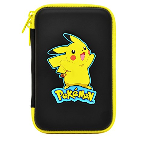 HORI Pikachu Hard Pouch for New Nintendo 3DS XL Officially Licensed by Nintendo & Pokemon