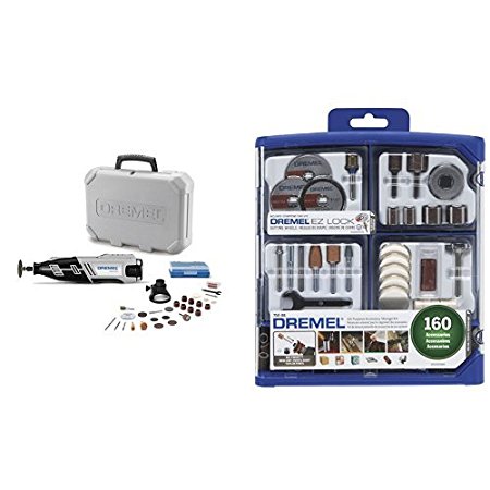 Dremel 8220-1/28 Rotary Tool with 160-Piece All-Purpose Accessory Kit