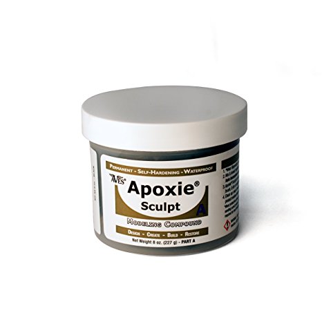 Apoxie Sculpt 1 Lb. Black, 2 part product (A & B)
