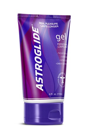 Astroglide Personal Lubricant Gel Real Pleasure Lasts Longer: Size 4 Oz (Pack of 2) by multiple