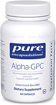 Pure Encapsulations - Alpha-GPC - Neurotransmitter and Phospholipid Precursor to Support Cognitive Health* - 60 Capsules