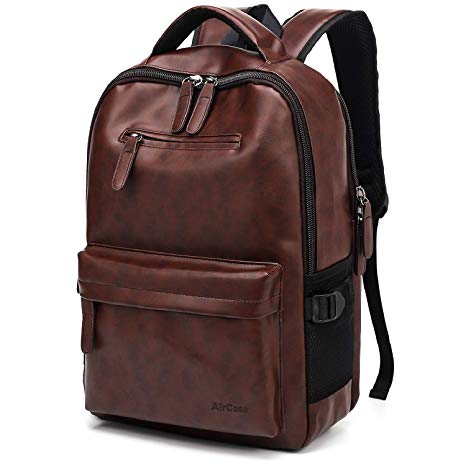 AirCase C34 25 Ltrs Laptop Backpack | 15.6 Inch Laptop Bag for Men & Women - Brown