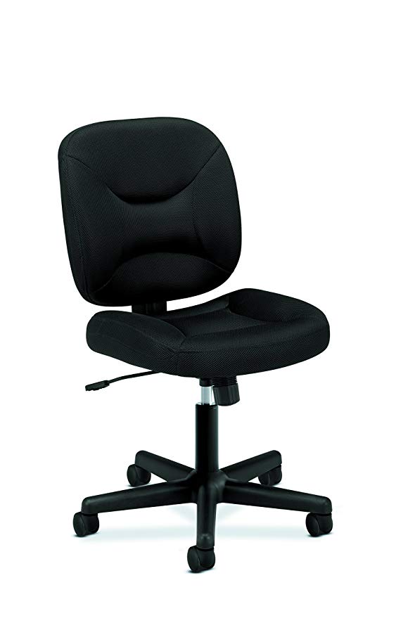 Basyx by HON VL210 Mesh Low-Back Task Chair - Black