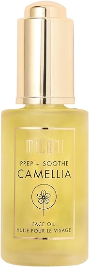 Milani Prep   Soothe Camellia Face Oil (1 Fl. Oz.) Vegan, Cruelty-Free Moisturizing Facial Oil - Smoothes Complexion & Helps Prevent Dryness