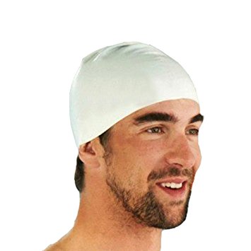 Swimming Cap Waterproof Dry Hair for Kids Men Women of Short Hair Silicone Elastic Solid Swim Cap for Toddlers Youth Adult Non-toxic Comfortable Breathable