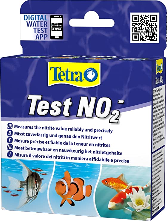 Tetra Test Kit NO2, to Measure the Nitrite Value Reliably and Precisely, 2 x 10 ml
