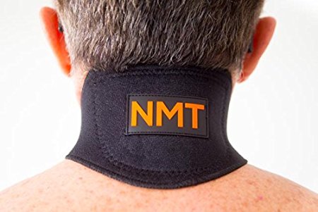 "NMT Neck Brace" ~ Neck Pain, Headache Relief ~ Physical Therapy ~ Tourmaline Remedy for Stiff Neck ~ Cervical Collar, Adjustable ~ New Natural Healing Device for Men & Women.