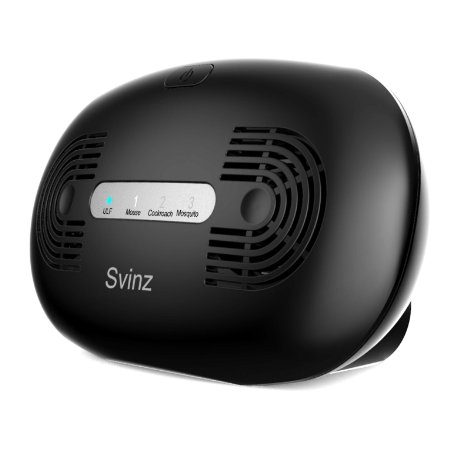 Svinz Smart Ultrasonic Pest Repeller -[UPGRADED VERSION] - 6-Foot Cord - Powerful Rodent Repeller - 3 Working Modes - SPR111B
