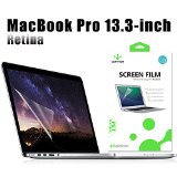 LENTION Clear Screen Protector For 13-inch MacBook Pro with Retina Display Anti-scratch Hydrophobic Oleophobic Crystal HD Protective Film