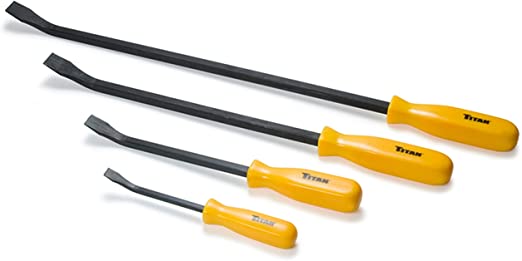 Titan 17101 Pry Bar Set, 4 Piece