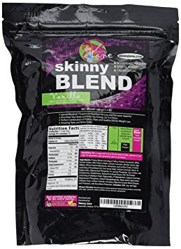 Skinny Blend - Best Tasting Protein Shake for Women - Delicious Protein Smoothie Powder - Weight Loss Shakes - Meal Replacement Shakes - Low Carb Protein Shakes - Lo Carb Shakes - Diet Supplements - Weight Control Shakes - Appetite Suppressant - Increase Energy - 30 Shakes per Bag (Vanilla)