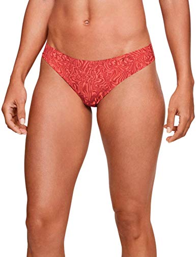 Under Armour Women's Pure Stretch Thong Printed Underwear - 3 Pack