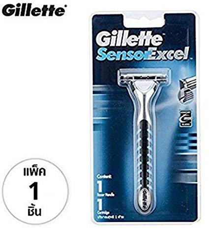 Sensor Excel Razor - Men - 100% New - Handle With One Pre-loaded Cartridge ; FBA