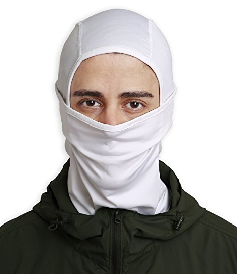 Balaclava / Windproof Ski Mask / Cold Weather Face Mask for Skiing, Snowboarding, Motorcycling & Winter Sports - Ultimate Protection from the Elements. Fits under Helmets