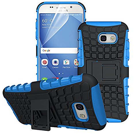 Galaxy A5 2017 Case, SAMSUNG GALAXY A5 2017 Case Stylish Heavy Duty Shock Proof Armour Dual Protection Cover with Built-in Kickstand / Galaxy A5 2017 Case