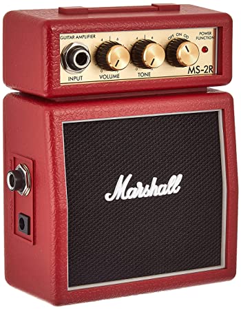 Marshall Amplification MS-2R Red Micro Guitar Amp