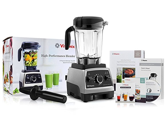 Vitamix 750 Heritage G-Series Blender with 64-Ounce Container   Introduction to High Performance Blending Recipe Cookbook   Getting Started DVD   QuickStart Guide   Low-Profile Tamper