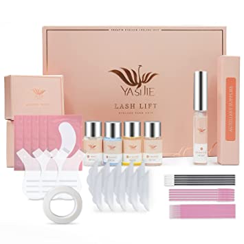 Lash Lift Kit, Eyelash Perm Kit, Long-Lasting Curl, Professional Eyelash Lash Extensions,Home & Professional Use, Includes Eye Shields,Pads and Accessoriessories