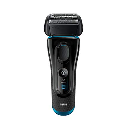 Electric Shaver for Men by Braun Series 5 5140s Cordless Electric Razor, Precision Trimmer, Flexible Shaving Head, Wet & Dry Foil Shaver, Black